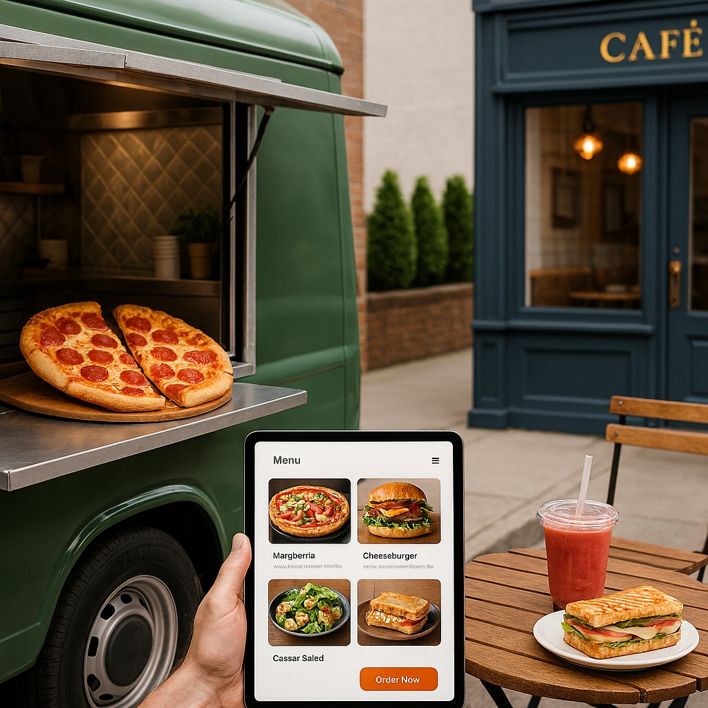 Restaurant Web App for Food Startups