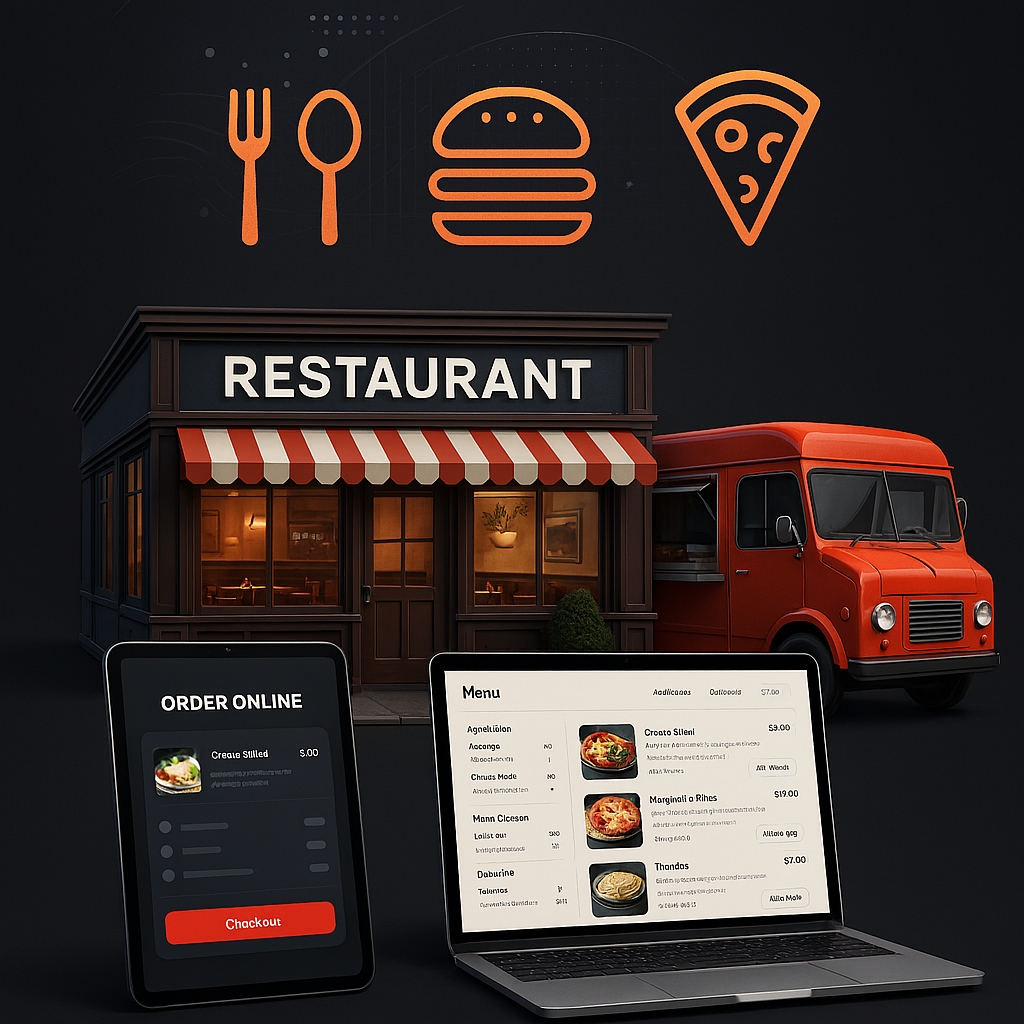 TAKING ORDERS ONLINE